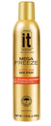 Picture of Freeze IT Mega Freeze Extreme Hold Hair Spray Aerosol - 7.75oz