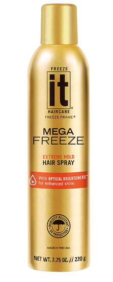Picture of Freeze IT Mega Freeze Extreme Hold Hair Spray Aerosol - 7.75oz